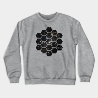 James Webb's First Deep Field: Telescope Image Crewneck Sweatshirt